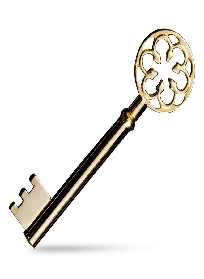 Magic Makers Golden Key- Precision Crafted Metal Prop for Close Up and Street Magic Performance - Image 2